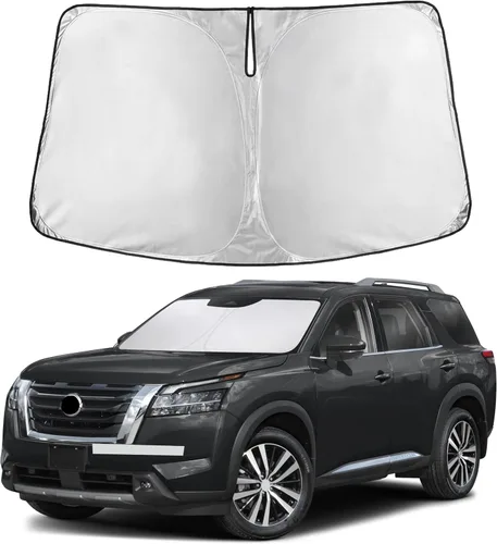 Miniatura 9 de Autovir Parasol para parabrisas Rivian R1S 2022-2024 2025 2026, parasol para ventana delantera, protección UV, bloqueador de calor, accesorios
