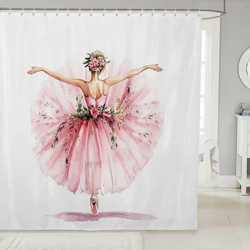 Miniatura 9 de Cortinas de ducha con bandera estadounidense, cortinas de baño de motocicleta para niños, adolescentes y adultos, cortinas de baño impermeables