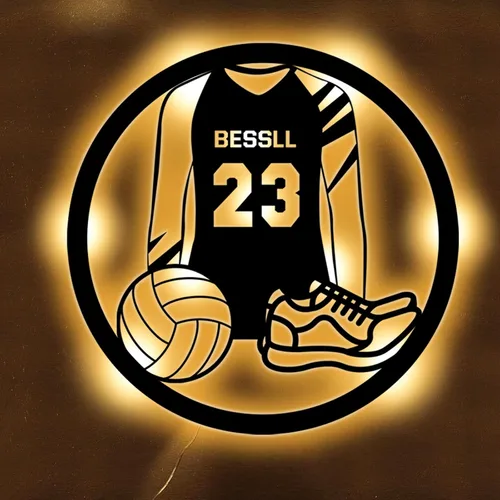 Miniatura 26 de Letrero de neón personalizado de jersey de fútbol americano, letreros de neón LED de fútbol americano para decoración de pared, alimentado por USB