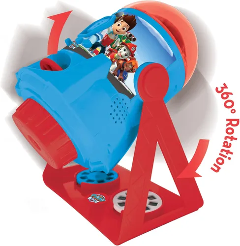 Miniatura 2 de LEXiBOOK Paw Patrol - Mis Historias Cobran Vida - Proyector de Historias con Sonidos, Temporizador y Folleto, Azul/Rojo