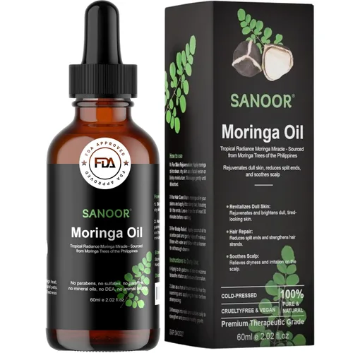 Miniatura 14 de SANOOR Aceite de batana africana, 100% puro y prensado en frío, fórmula orgánica de oasis de sabana para el cuidado del cabello, cuidado de la piel