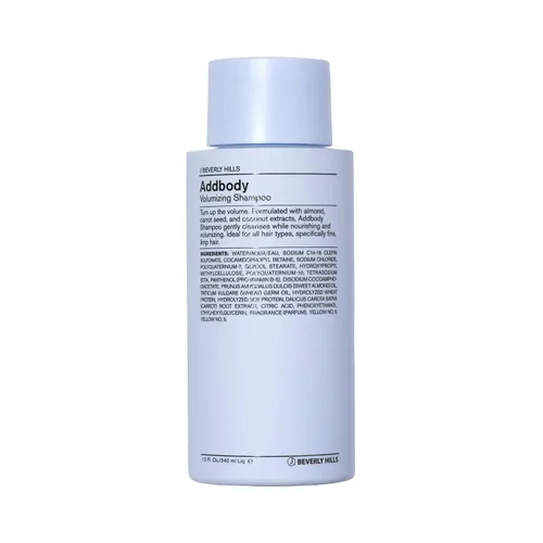 Miniatura 9 de J Beverly Hills Blue Addbody Champú voluminizador con aceite de vitamina E para cabello fuerte, (3 onzas, 12 onzas)