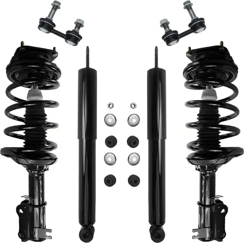 Miniatura 66 de Detroit Axle - Kit de puntales delanteros de 6 piezas para Ford Escape 2014-2019, 2 puntales y muelles helicoidales, 2 enlaces de barra
