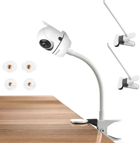 Miniatura 8 de Soporte para monitor de bebé Nanit Pro Smart Baby Monitor y Flex Stand Baby Monitor, HelloBaby HB6550/HB65/HB66/HB248/HB6351/HB40/HB6339, ANMEATE