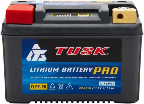 Miniatura 3 de TUSK Batería de litio Pro TLFP-9R para Kawasaki Versys-X 300 (ABS) 2017-2024