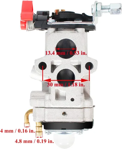 Miniatura 4 de Carburador 150BT 350BT para Husqvarna 570BTS 580BTS 560BTS 570BFS 150BF 350BF 560BFS 580BFS 580BFS Sopladores de mochila Parte 581155801 502845001
