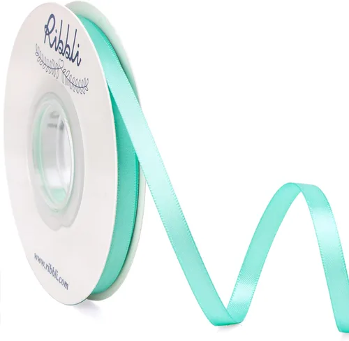 Miniatura 73 de Ribbli - Cinta de satén de doble cara dorada, 1 pulgada x 25 yardas, uso para ramo de lazos, envoltura de regalos, decoración de boda Dorado