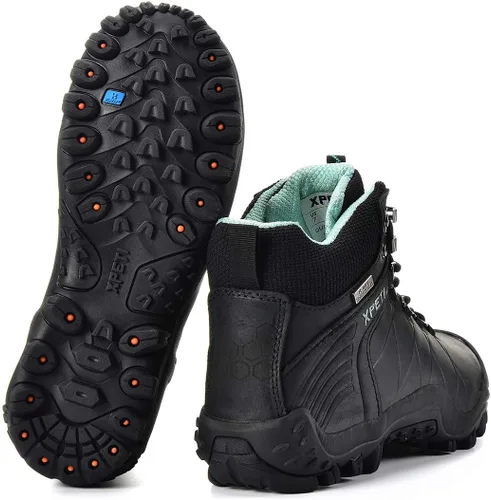 Miniatura 8 de XPETI Botas de senderismo impermeables de piel Quest para mujer