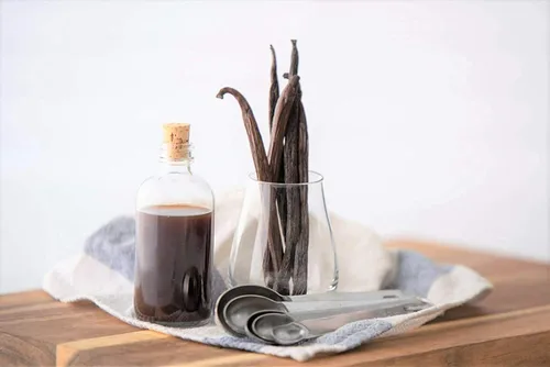 Miniatura 4 de Extracto de vainilla pura de 32 onzas, extracto de vainilla 100% real, para cocinar, bebidas y postres, 100% vegano, sin azúcar y kosher, sin OMG