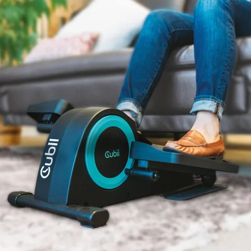 Miniatura 2 de Cubii JR1, elíptica debajo del escritorio, ejercitador de pedal de bicicleta para debajo del escritorio, elíptica sentada, trabajo desde casa, mini