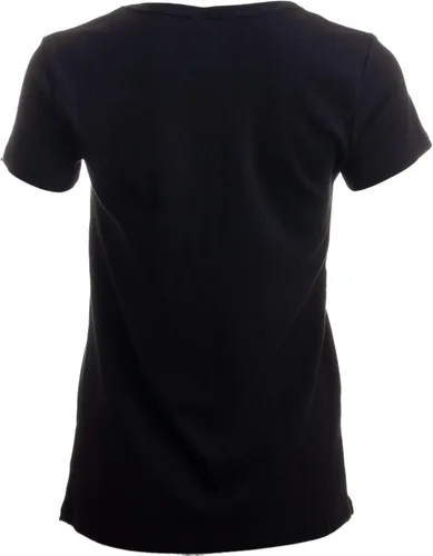 Miniatura 2 de See You Soon! Lindo divertido embarazo embarazo afroamericano bebé cuello redondo camiseta negra para mujeres embarazadas
