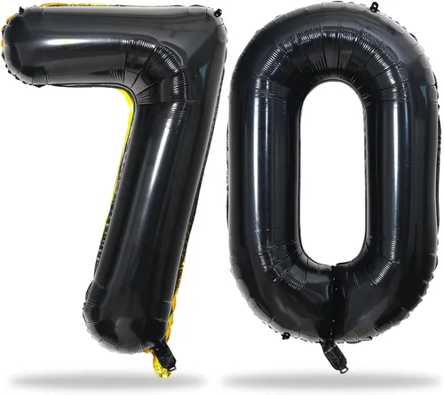 Miniatura 57 de Globos de oro rosa para cumpleaños número 16 para niñas, 40 pulgadas de gran tamaño, globos de lámina de mylar con el número 1 y 6, autoinflables