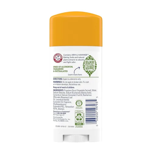 Miniatura 2 de ARM & HAMMER Desodorante Essentials con desodorantes naturales