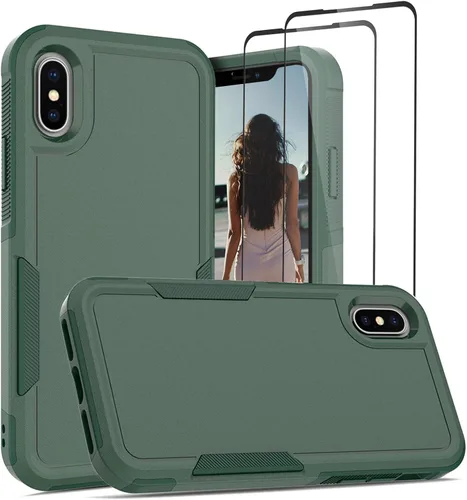 Miniatura 160 de Jeylly Funda para iPhone SE/Funda para iPhone 5S, Exterior de Plástico Duro que Absorbe Golpes + Interior de Silicona de Goma Defensor contra