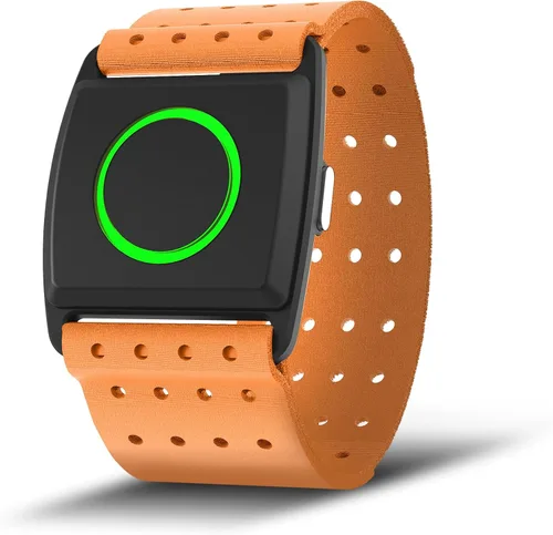 EZON C022Pro - Brazalete con monitor de frecuencia cardíaca con ANT+ y Bluetooth, luces indicadoras LED de zona HR, impermeable 3ATM, correa de