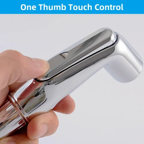 Miniatura 2 de Cabezal rociador lateral universal para fregadero de cocina, accesorio de rociador de fregadero de repuesto compatible con Delta, Moen, Kohler, Cromo