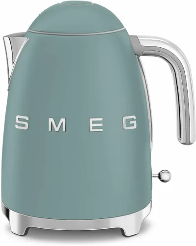 Miniatura 11 de Smeg - Tetera eléctrica de estilo retro de los años 50 de 7 tazas con apagado automático, base removible e indicador de agua, KLF03CRUS, color crema