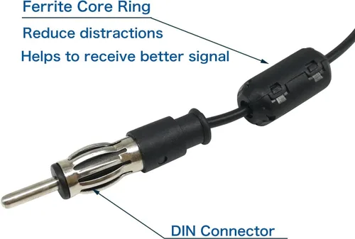 Miniatura 9 de Antena de radio de parabrisas AM FM oculta vehículo camión de radio