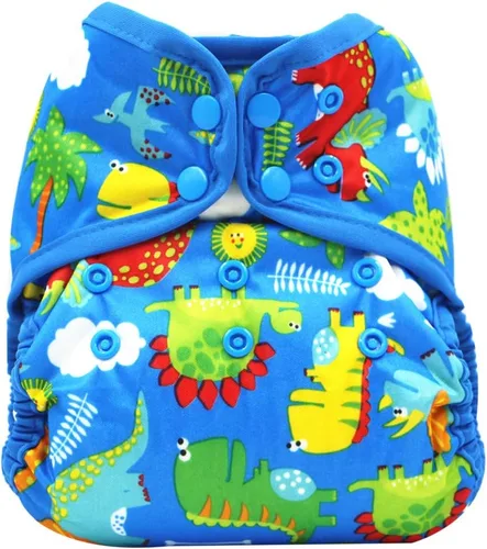 Miniatura 4 de JOBEBE Pañal de tela para bebé, reutilizable, lavable, ajustable