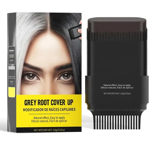 Miniatura 11 de Polvo para Teñir Raíces de Cabello Marrón - Cubre Instantáneamente el Cabello Gris con Sutil Sombra de Color para Cabello Fino 4g