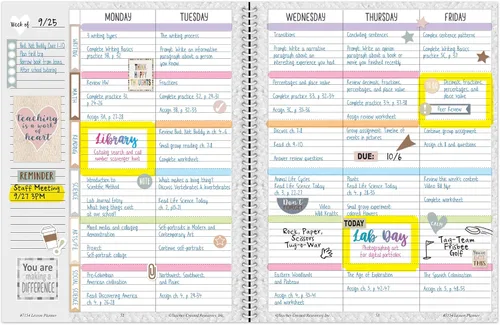 Miniatura 4 de Teacher Created Resources Todos son bienvenidos planificador de lecciones (TCR7154)