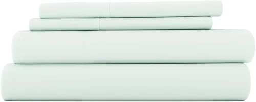 Miniatura 49 de Linen Market Sábanas para cama de tamaño King (azul claro) – Duerme mejor que nunca con estas sábanas King suaves y refrescantes – Bolsillo profundo