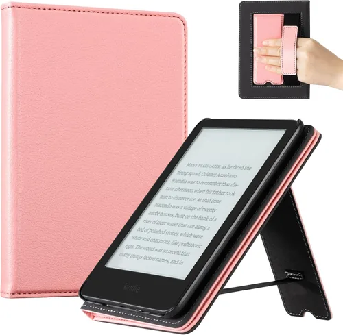 Miniatura 15 de CoBak Case for 6" E-Reader - PU Leather Smart Cover with Auto Sleep/Wake & Hand Strap