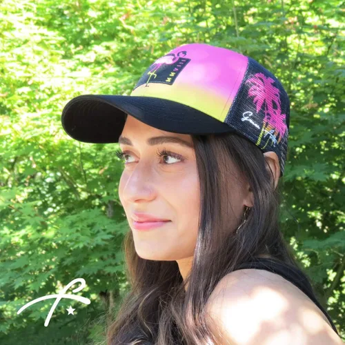 Miniatura 2 de Grace Folly - Gorras de camionero de playa para mujer - Gorra de béisbol ajustable para el verano