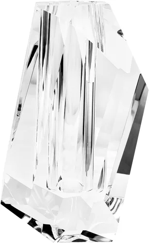 Jarrón de flores, jarrón de cristal moderno transparente de alta calidad, centro de mesa de aniversario, hecho para mesa, decoración del hogar, boda