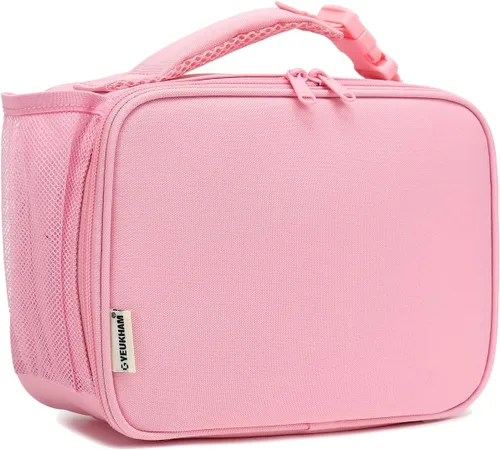 Miniatura 17 de GYEUKHAM Lonchera Aislada para la Escuela, Bolsas de Almuerzo Térmicas Reutilizables Duraderas Congelables para Niños Niñas Hombres Mujeres - azul