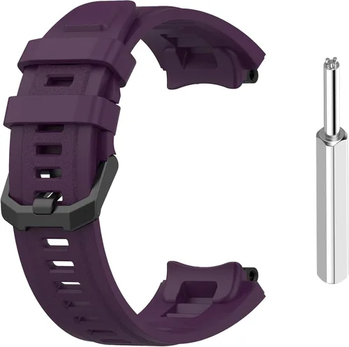 Miniatura 9 de Lijinlan Correa de reloj Amazfit T-Rex 2 para mujeres y hombres, correa de repuesto de silicona suave para reloj inteligente Amazfit Trex 2