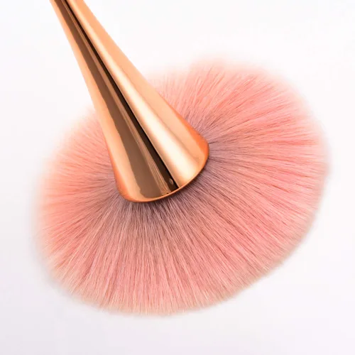 Miniatura 2 de Brocha de polvo mineral súper grande, brocha de maquillaje Bronzer Kabuki, cepillo de base suave y esponjoso, cepillo profesional para polvo