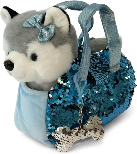 Miniatura 8 de Set de Mascotas de Peluche de Little Jupiter con Bolso - Animales de Peluche de Unicornio - Animales de Peluche para Niñas - Juguete de Peluche