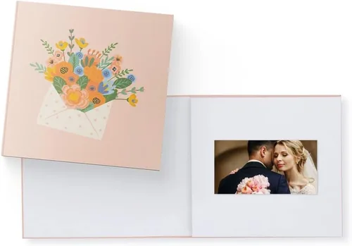 Miniatura 17 de Heirloom Video Book - Pantalla HD de 5 pulgadas para regalo de memoria personalizada, boda, cumpleaños, Navidad, aniversario, recuerdo de fotos