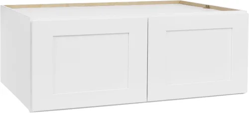 Miniatura 11 de Gabinete de pared shaker blanco - Listo para armar, perfecto para almacenamiento en cocina, lavandería y baño - 30,5 cm de ancho x 76,2 cm de alto x
