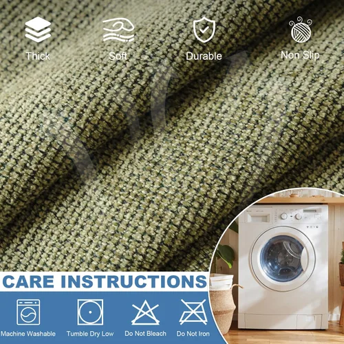 Miniatura 176 de STACYPIK Funda de sofá gris impermeable para perros, funda de sofá antideslizante para sofá de 3 cojines, funda seccional lavable para forma de L