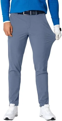 JMIERR Pantalones de golf para hombre, elásticos, ajustados, para correr, viajes, trabajo, pantalones de vestir chinos para hombre