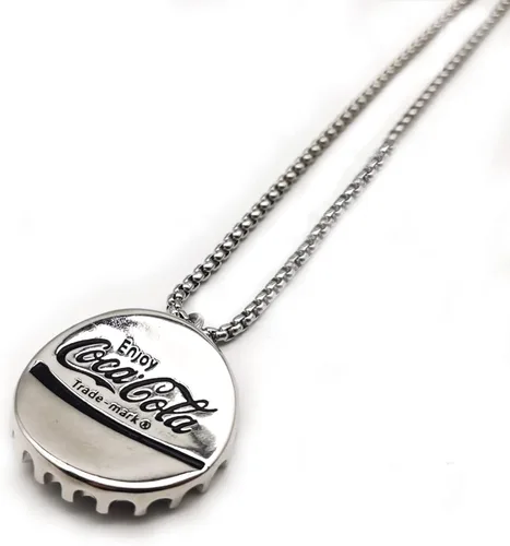 ANNI.SOUL Collar vintage de plata de ley 925, collar de plata de moda para hombre, cadena de plata retro hip hop street, Plata esterlina, No es una