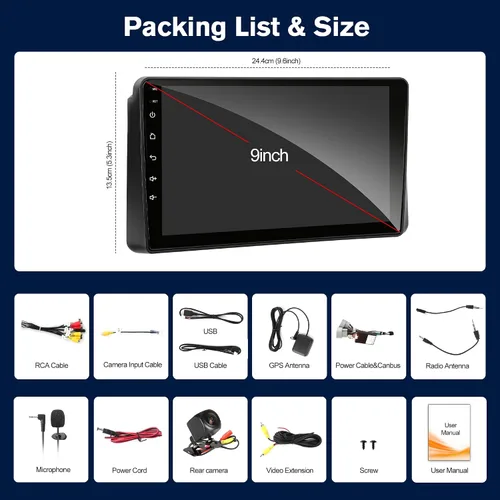 Miniatura 9 de 【4G + 64GB】Radio de coche para Dodge Grand Caravan, para Chrysler Grand Voyager/Town & Country, Android 13 Carplay y Android Auto con radio