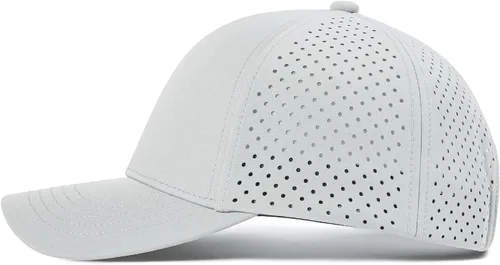 Miniatura 2 de VOBOOM - Gorra de béisbol para hombre de secado rápido con corte láser y malla, con borde curvo y cierre a presión