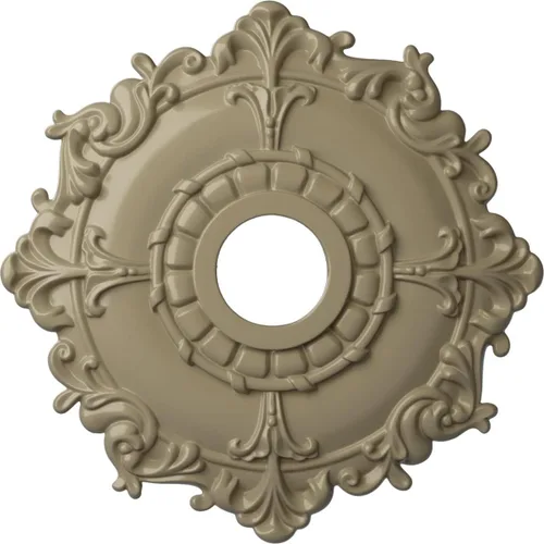 Miniatura 47 de Ekena Millwork CM18RL medallón de techo Riley de 18 in (diam. ext.) x 3 1/2 in (diam. int.) x 1 1/2 in, CM18RL Primed