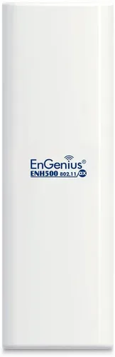 EnGenius ENH500-AX 5GHz Wi-Fi 6 (802.11ax) 2x2 Puente inalámbrico para exteriores, hasta 1,200 Mbps, alta potencia de transmisión de 26 dBm, carcasa
