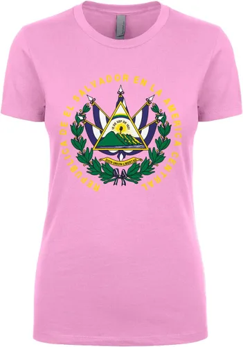 Miniatura 6 de Cybertela Camiseta para mujer con escudo de armas de El Salvador
