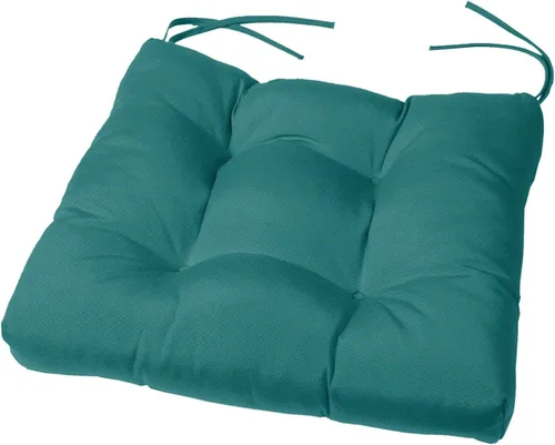 Cojín para silla Sunbrella de 18 x 18 x 4 pulgadas (Sunbrella Peacock)