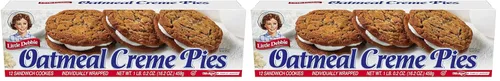 Miniatura 3 de Little Debbie Pastel de crema de avena caja de 12 unidades (2 cajas) 16.2 onzas