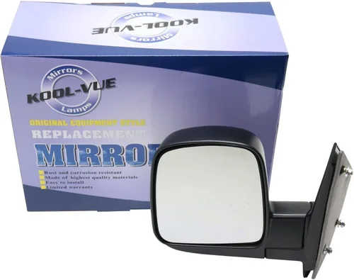Miniatura 128 de Kool Vue - Espejo calefactable eléctrico para el lado del pasajero para Chevrolet Trailblazer GMC Envoy 2002-2009 plegado manual con luz de señal