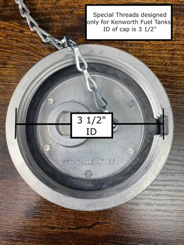 Miniatura 7 de Tapa de combustible para camiones Kenworth, diésel sin bloqueo y bajo contenido de azufre, fabricado en Estados Unidos, compatible con K22-1024 Fuel