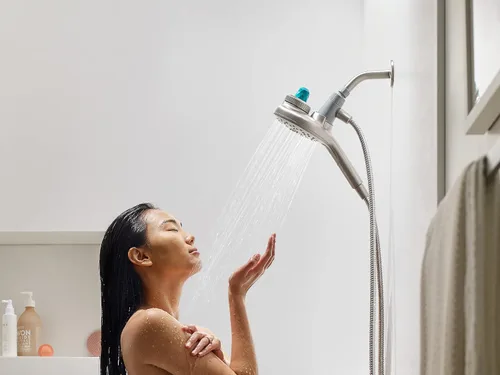 Miniatura 14 de Moen IN208H2 - Ducha de mano de aromaterapia con cápsulas de ducha INLY, cromo Cromado