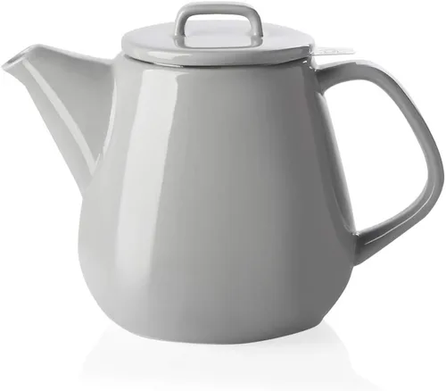 Miniatura 10 de Sweejar Tetera de porcelana con infusor de acero inoxidable extraíble, apto para microondas y lavavajillas, para té suelto, infusor de té para Jade
