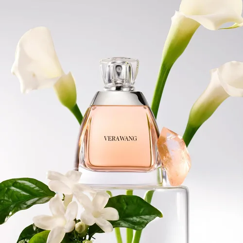 Miniatura 5 de Vera Wang Eau de Parfum para mujer, aroma delicado, floral, notas de iris, lirios y sándalo, femenino y sutil, 3.4 onzas líquidas